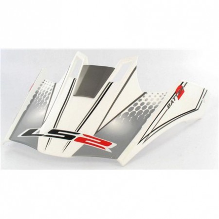 LS2 PEAK MX433 WHITE ( BATTEN ), cena: 23,00 eur s dph