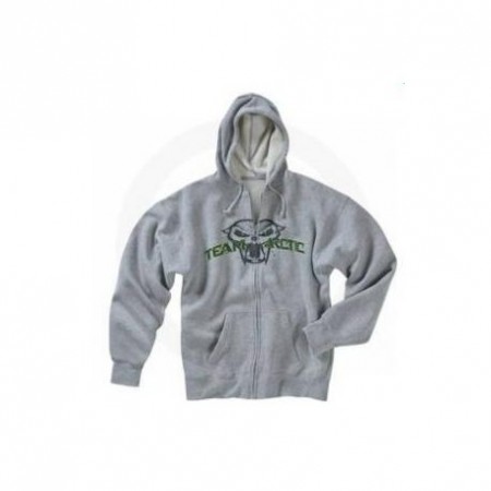 FULL-ZIP HOODIE, GREY"STITCHED" M, cena: 35,00 eur s dph